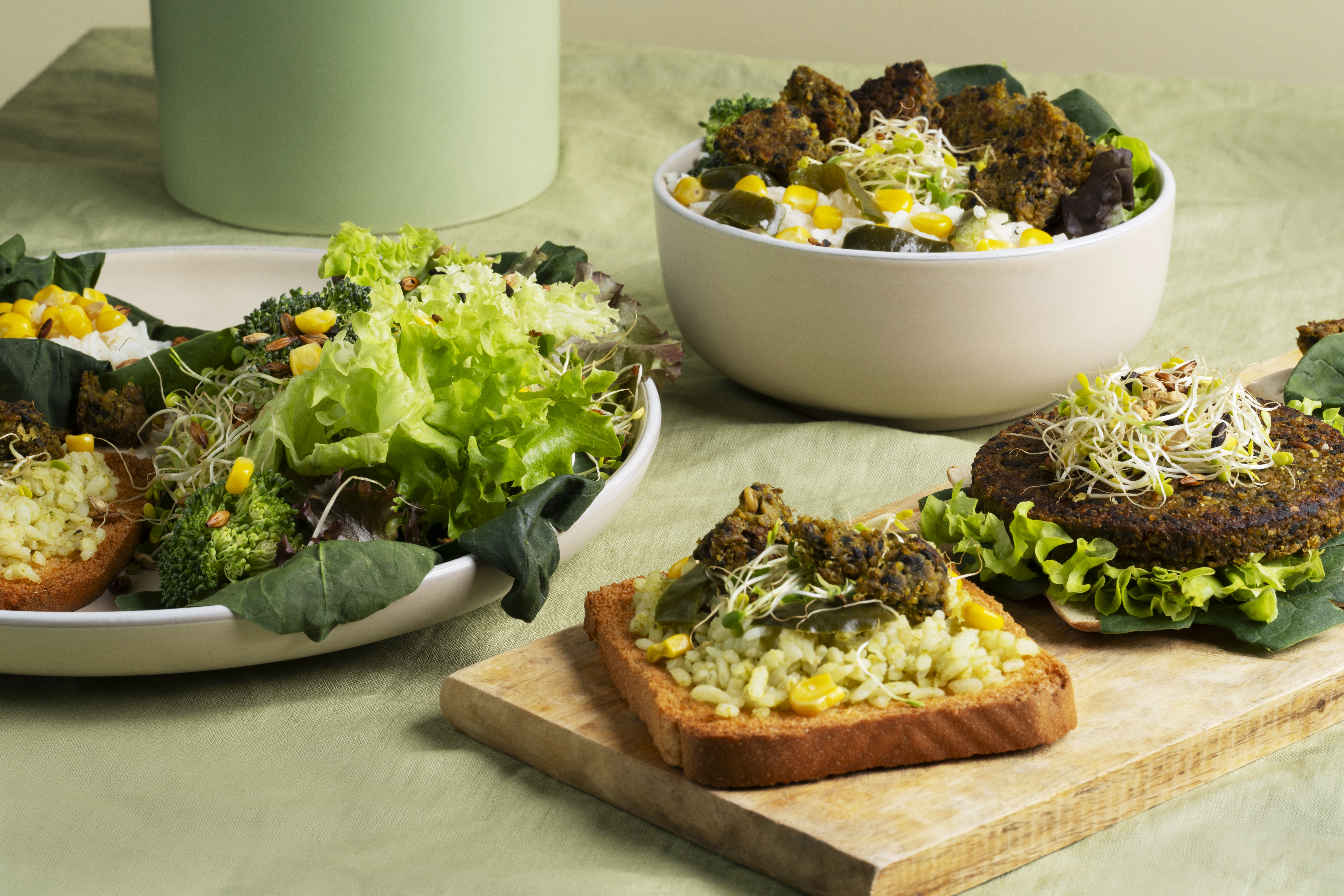 Microgreens salad recipes