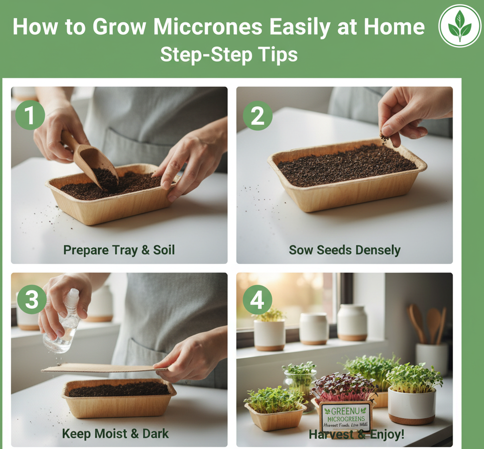 How to grow microgreens